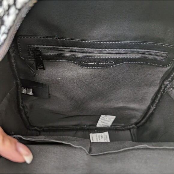 NWT Badgley Mischka Tweed/Quilted Vegan Leather Backpack main image 10